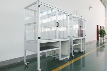 工业铝型材在印刷设备安全防护罩上的应用