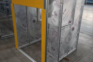 不同高度防护罩,该用哪种铝型材规格? 不同高度防护罩,该用哪种铝型材规格?